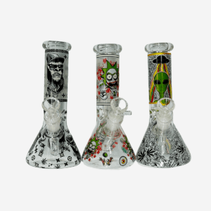 8" SMALL BEAKER WATER PIPE