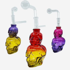 DOUBLE SKULL OIL BURNER