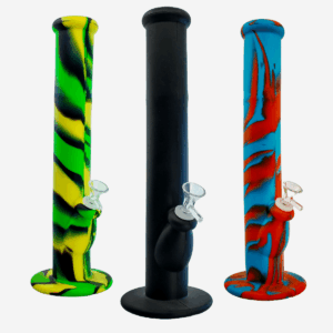 11" UNBREAKABLE STRAIGHT SILICONE WATERPIPE
