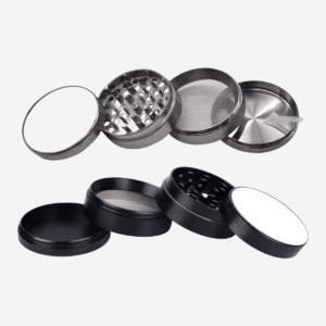 3 LAYER 1.5" METAL HERB GRINDER WITH SUBLIMATION MDF