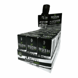 HUSH KRATOM PLATINUM FULL SPECTRUM EXTRACT 10ML -BOX OF 12