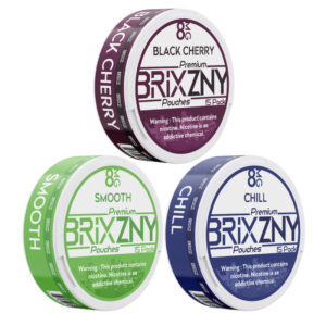 BRIXZNY NICOTINE POUCHES - PACK OF 5