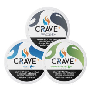 CRAVE PLUS NICOTINE POUCH  - PACK OF 5
