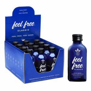 FEEL FREE CLASSIC BOTANIC TONICS 2OZ -BOX OF 12 (BLUE BOTTLE)
