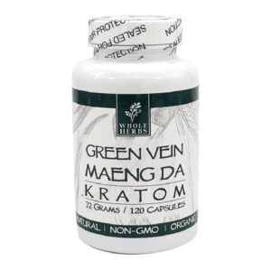 WHOLE HERBS GREEN VEIN MAENG DA 72 GRAMS 120 CAPSULES