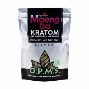OPMS SILVER RED VEIN MAENGDA 144GN 240CAP